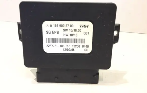 Mercedes-Benz ML W166 Hand brake control module A1669002700 223778106 122500440
