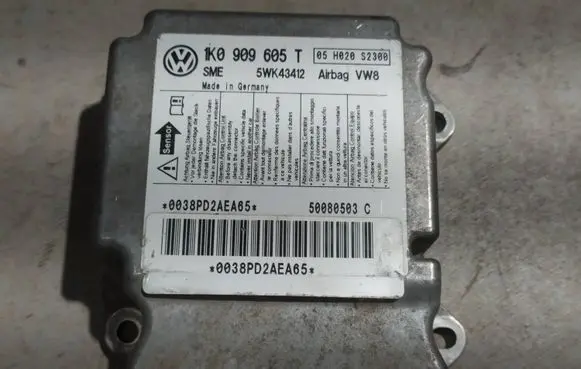 Volkswagen Golf V Airbag control unit/module 1K0909605T