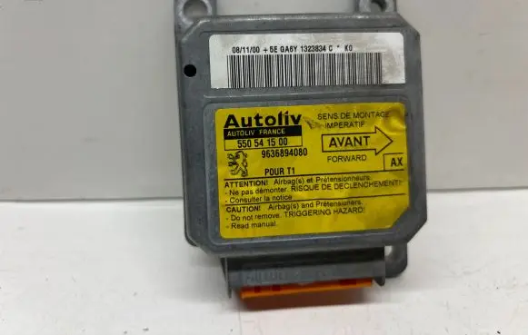 Peugeot 206 Airbag control unit/module 9636894080