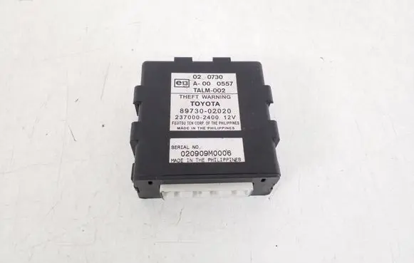Toyota Corolla E120 E130 Immobilizer control unit/module 89730-02020