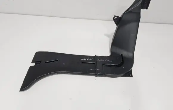 Cabin air duct channel