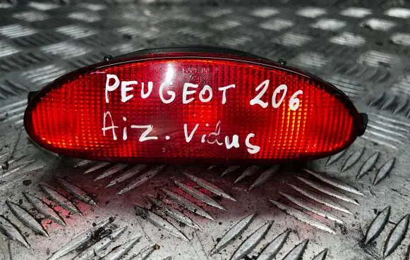 Peugeot 206 Rear fog light 4510622