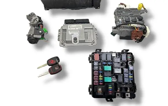 Honda FR-V Engine ECU kit and lock set 0281012250 37820RJLE11 37825RJLE000