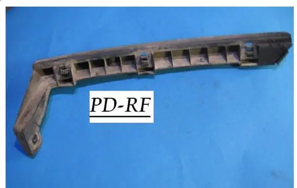 Ford Galaxy Front bumper mounting bracket 7M0807184B 95VW17E775DC
