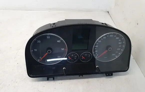 Volkswagen Cross Touran I Speedometer (instrument cluster) 1T0920874A