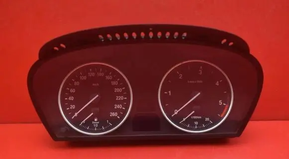 BMW 5 E60 E61 Speedometer (instrument cluster) 6211-9153755