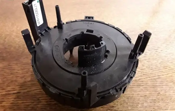 Audi A3 S3 8L Airbag slip ring squib (SRS ring) 1J0959653B