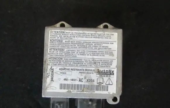 Jaguar S-Type Airbag control unit/module 4r8314b321ac 4r83-14b321-ac