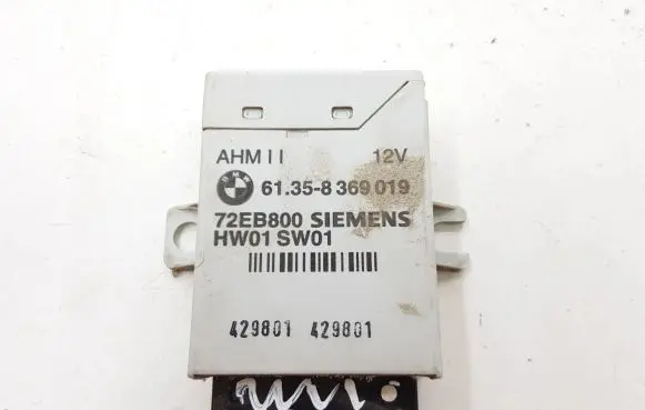BMW 3 E46 Tow bar trailer control unit/module 8369019