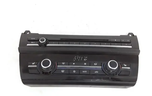 BMW 5 F10 F11 Climate control unit 9249708 924970801 62873561