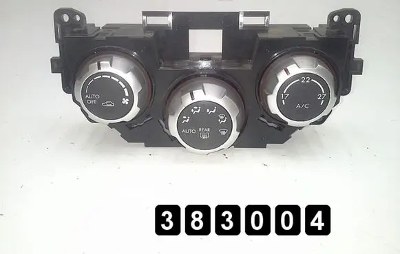 Subaru Forester SH Climate control unit 72311sc060