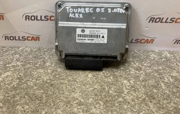 Volkswagen Touareg I Gearbox control unit/module 0AD927755AT 5WP22090