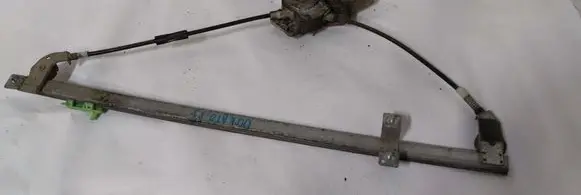 Front door window regulator with motor