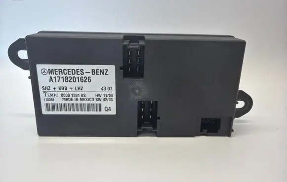 Mercedes-Benz SLK R171 Seat control module A1718201626 115058 00001381B2