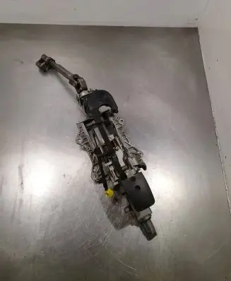Steering wheel axle set