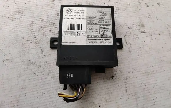 Door central lock control unit/module