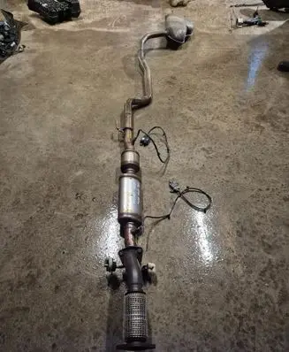 Opel Astra K Muffler/silencer 13453678 55512063