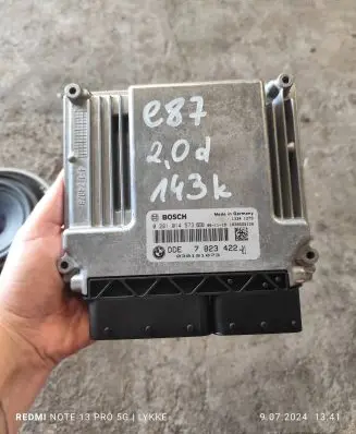 BMW 1 E81 E87 Engine control unit/module 7823422 030191073 0281014573
