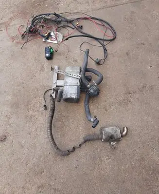 Volkswagen II LT Auxiliary pre-heater (Webasto) 