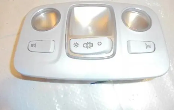 Peugeot 308 Headlining lighting console trim 