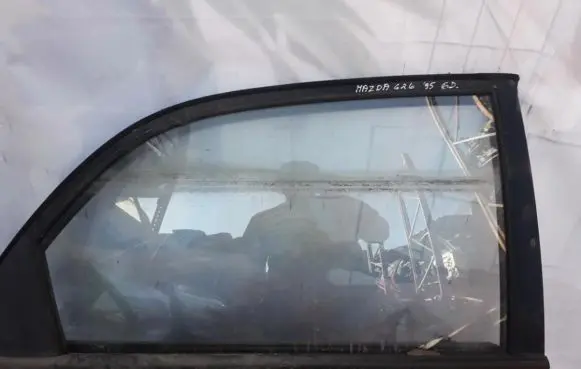 Mazda 626 Rear door window glass