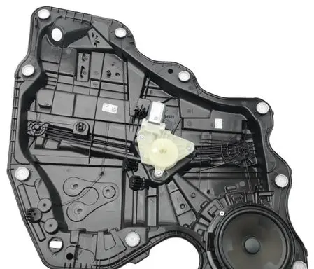 Volkswagen Tiguan Front door window regulator with motor 571839402K
