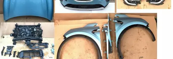 Renault Captur II Front piece kit 