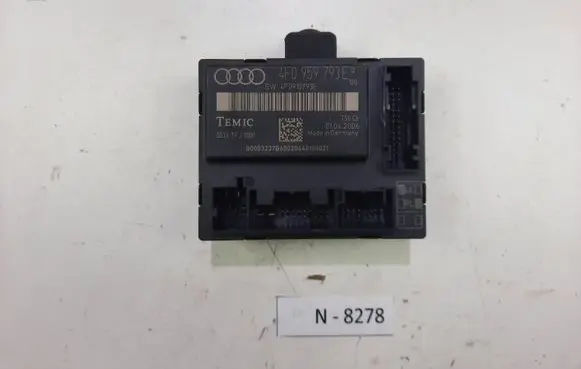 Audi A6 S6 C6 4F Door control unit/module 4F0907468D