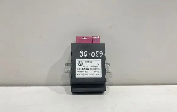 BMW 6 E63 E64 Fuel injection pump control unit/module 7169960 55892110 051891329