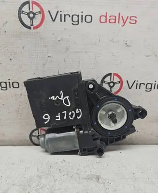 Volkswagen Golf VI Front door window regulator motor 1K0959793Q 05075711 71114100860843