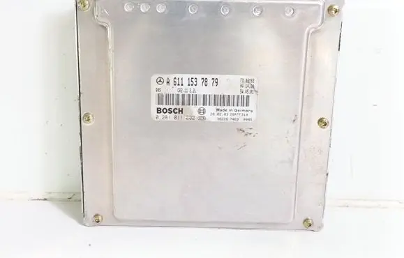 Mercedes-Benz C W203 Engine control unit/module A6111537879 0281011002