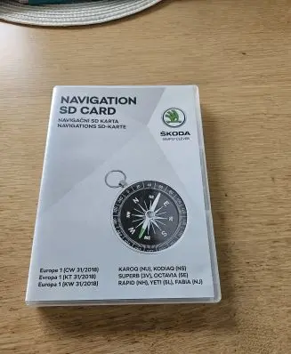 Skoda Superb B8 (3V) Navigation maps CD/DVD 5L0051236AH MIBAMUNDSEN MIB