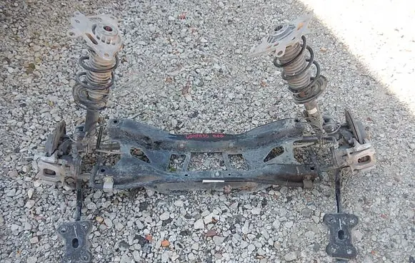 Rear axle beam