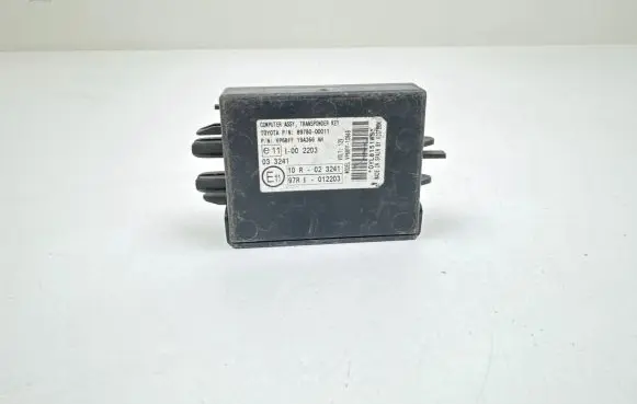 Toyota Yaris Other control units/modules 897800D011 03324 VP6BFF10A366AH
