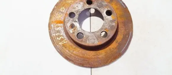 Audi A3 S3 8L Rear brake disc neventiliuojamas
