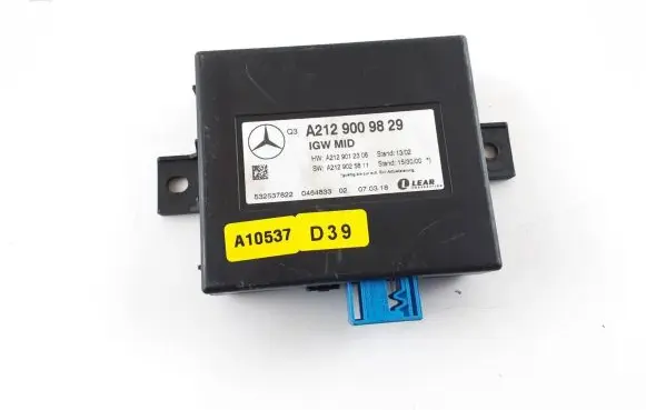 Mercedes-Benz E W212 Gateway control module A2129009829 A2129012306 A2129025811