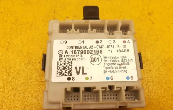 Mercedes-Benz GLE W167 Door control unit/module A1679002108