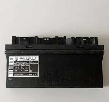 BMW 5 E60 E61 Comfort/convenience module 5WK49110