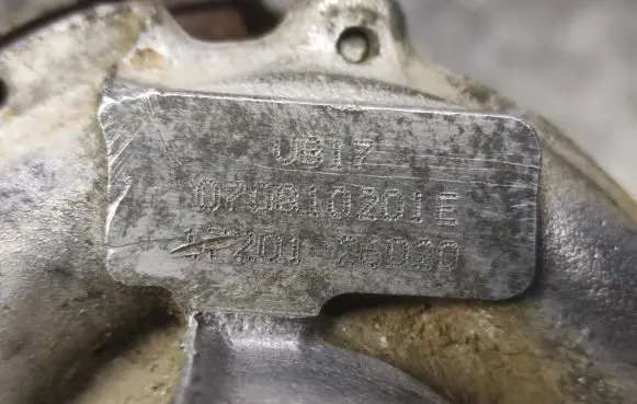 Toyota RAV 4 (XA30) Turbo 1720126020 070810201E DH17
