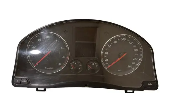 Volkswagen Jetta V Speedometer (instrument cluster) 1K0920862A VWZ7Z0E2536856 V0004000