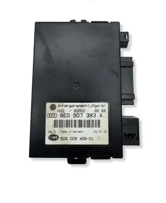 Audi A4 S4 B6 8E 8H Tow bar trailer control unit/module 8E0907383A S0002 5DS00840801