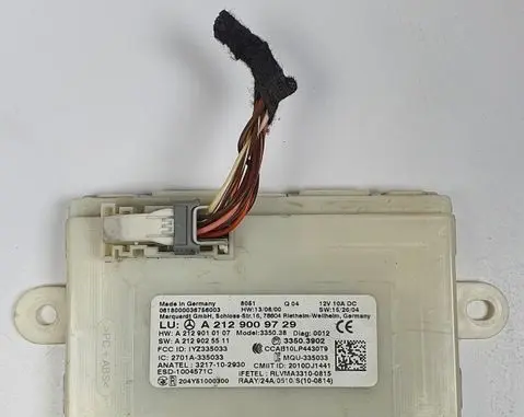 Mercedes-Benz B W246 W242 Keyless system antenna A2129009729