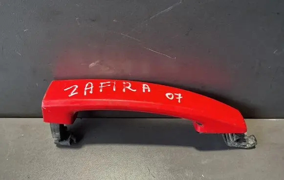 Opel Zafira B Front door exterior handle 
