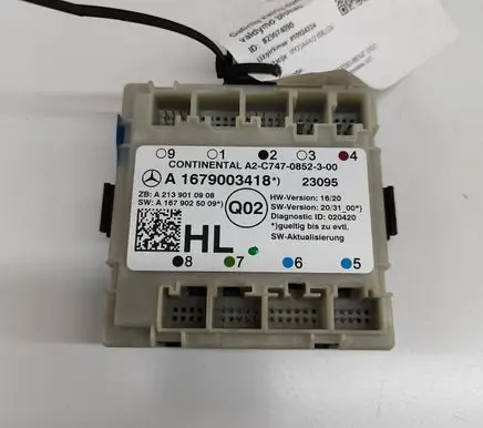 Mercedes-Benz EQC Door control unit/module A1679003418 A2139010908