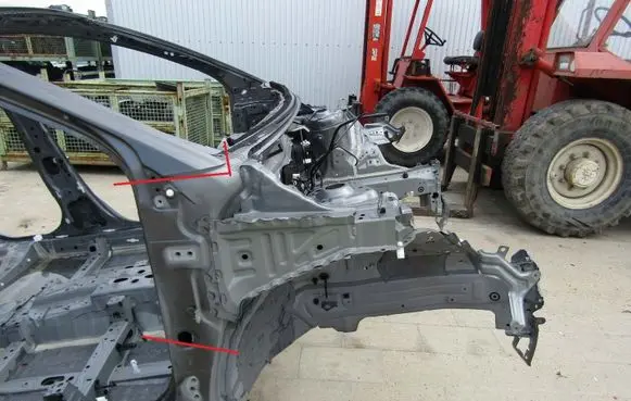 Mazda 2 Front side member 