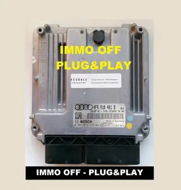 Audi A6 S6 C6 4F Engine control unit/module 0281014376 4F9910401B 4F0907401C