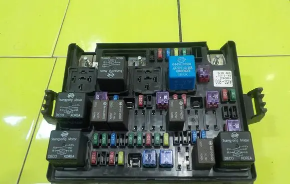 SsangYong Rodius Fuse box set BEZPIECZNIKOW