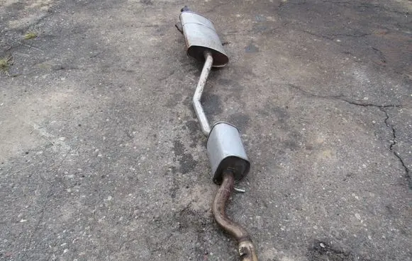 Mercedes-Benz A W169 Muffler/silencer A1694910700-MERC A1694910700