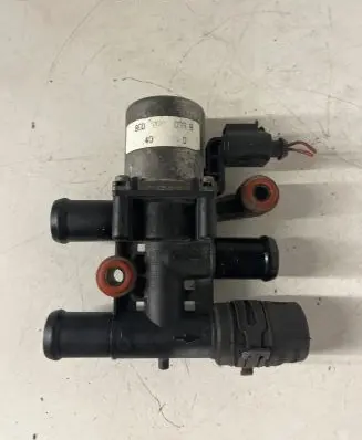Coolant heater control valve