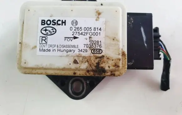Subaru Impreza III ESP acceleration yaw rate sensor 0265005814 7035376